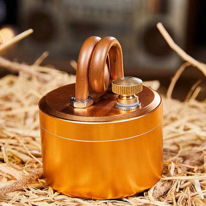 Ultralight Fire, Huge Flavor — Your Portable Mini Aluminum Alcohol Stove, Built for the Wild