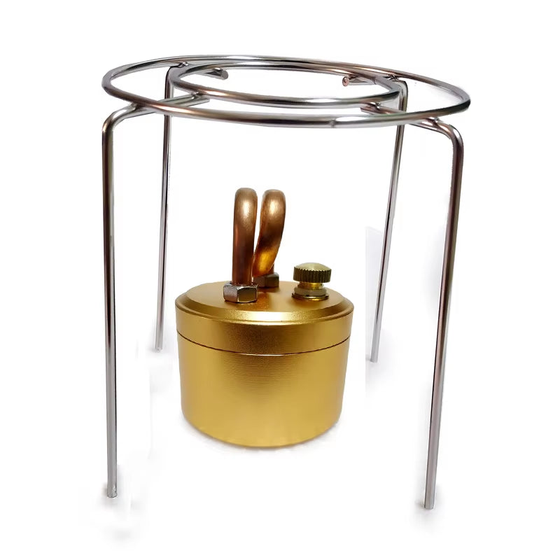 Ultralight Fire, Huge Flavor — Your Portable Mini Aluminum Alcohol Stove, Built for the Wild