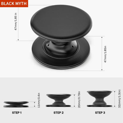 Grip. Stand. Style. 2-Pack Silicone Phone Grips for Secure Hold & Hands-Free Use